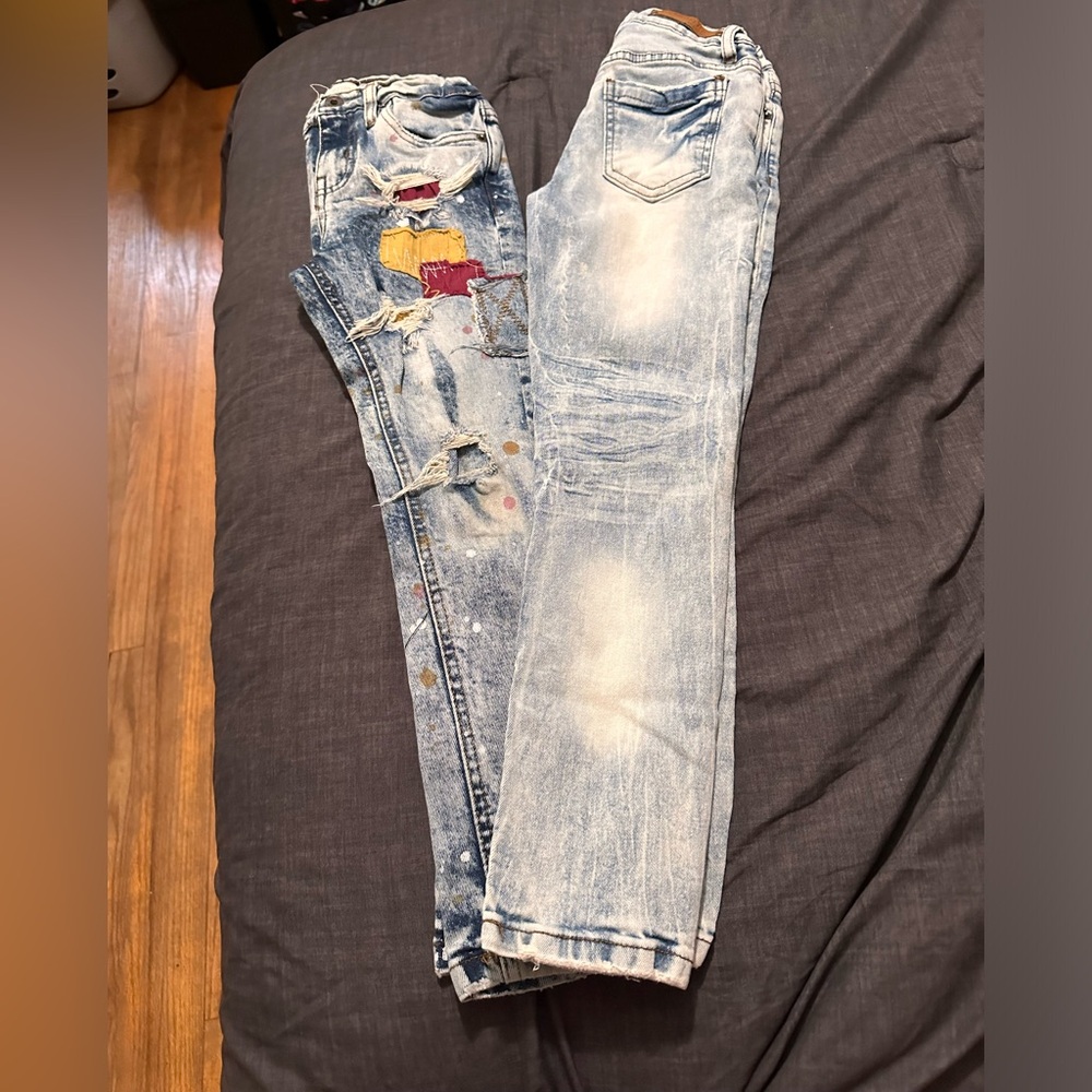 Lot of 2 Size 7 jeans Boys